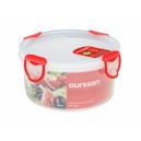 Oursson Пластиковый контейнер 1,1 л CP1100R/TE  Цвет: Прозрачный с зеленым