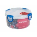 Oursson Пластиковый контейнер 1,1 л CP1100R/TE  Цвет: Прозрачный с зеленым