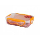 Oursson Пластиковый контейнер 0,6 л CP0600S/TE  Цвет: Прозрачный с зеленым