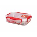 Oursson Пластиковый контейнер 0,6 л CP0600S/TA   Цвет: Прозрачный с синим
