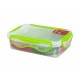 Oursson Пластиковый контейнер 0,6 л CP0600S/TA   Цвет: Прозрачный с синим