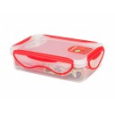 Oursson Пластиковый контейнер 0,9 л CP0900S/TE Цвет: Прозрачный с зеленым